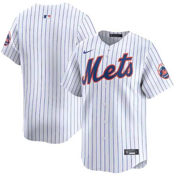 Men's New York Mets Blank 2024 White Home Limited Stitched Baseball Jersey Dzhi,We sell and wholesale Men's New York Mets Blank 2024 White Home Limited Stitched Baseball Jersey Dzhi on line form chian!